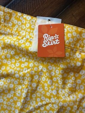 RipSkirt Yellow Floral Women’s Skirt